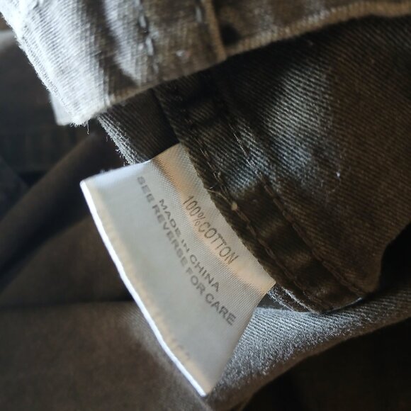 Knot Sisters Denim Army Green Patriotic Native American Jacket Women's Large - Picture 3 of 8